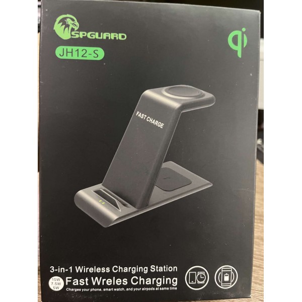 SPGUARD Charger for Samsung Galaxy Watch 6/5/4/3/Z Fold 5/Flip 5/Buds/Galaxy S23/S22 Charging Station Qi Multiple Device Phone Charger Dock